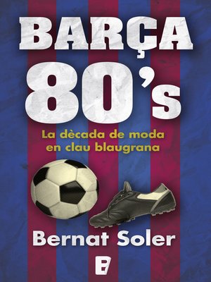 cover image of Barça 80's